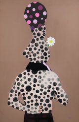 One on One 1 Good company by Talut Kareem contemporary artwork painting