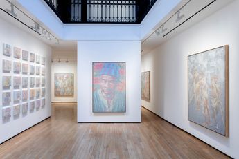 Contemporary art exhibition Alioune Diagne Saytu at Templon 28 Grenier Saint-Lazare Paris France
