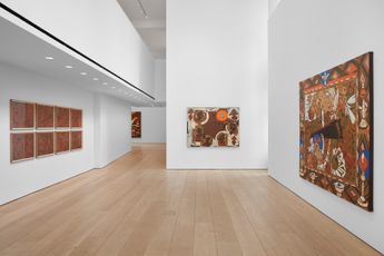 Contemporary art exhibition Lari Pittman Found Buried at Lehmann Maupin 501 West 24th Street New York United States