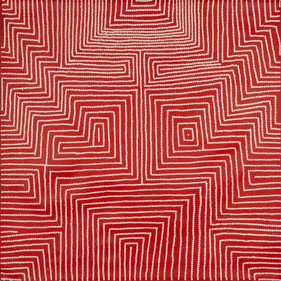 Untitled by Angus Tjungurrayi contemporary artwork Painting