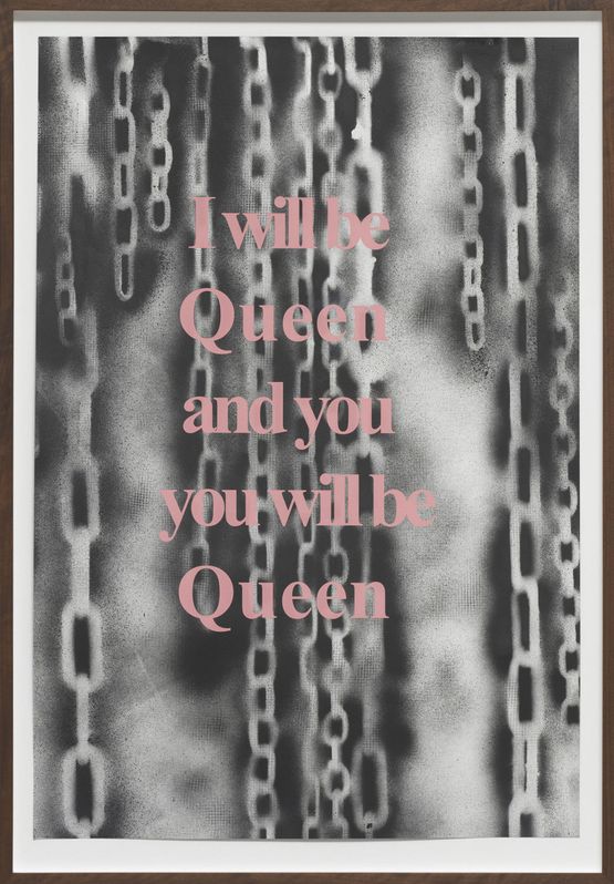 I will You will by Monica Bonvicini contemporary artwork Painting