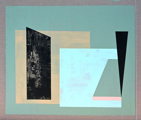Composition 1 by Ruba Salameh contemporary artwork Painting