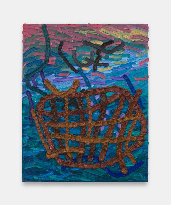 Acting like that by Lily Ramirez contemporary artwork Painting