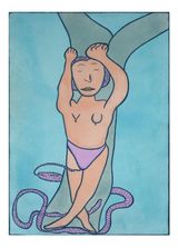 Sejuta Nikmat by I Gusti Ayu Kadek IGAK Murniasih contemporary artwork painting works on paper drawing