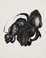 Untitled by Hedda Sterne contemporary artwork drawing works on paper
