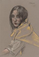 Miss Zheng by Pang Maokun contemporary artwork painting