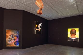 Contemporary art exhibition Awol Erizku Memories of a Lost Sphinx at Gagosian Park  75 New York United States