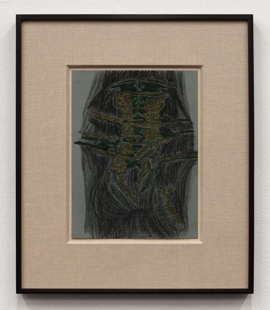 Prehistory 10 by Randy Wray contemporary artwork Works on Paper