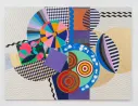 Roda Piao by Beatriz Milhazes contemporary artwork Painting