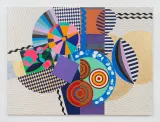 Roda Piao by Beatriz Milhazes contemporary artwork painting
