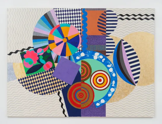 Roda Piao by Beatriz Milhazes contemporary artwork Painting