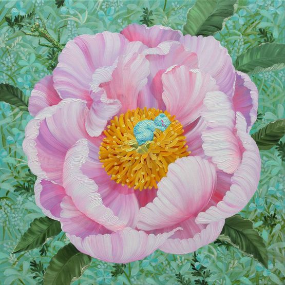 Nesugoshi Shakuyaku by Eguchi Ayane contemporary artwork Painting