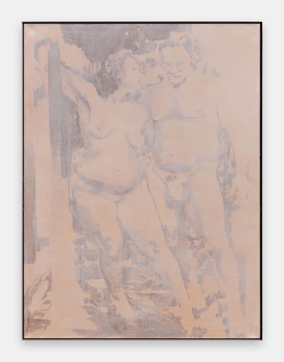 Unknown Lovers by George Rouy contemporary artwork Painting