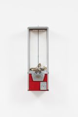 Vending Machine swans by Andrew J. Greene contemporary artwork sculpture