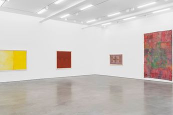 Contemporary art exhibition Huguette Caland My Home at Lisson Gallery 504 West 24th Street New York United States
