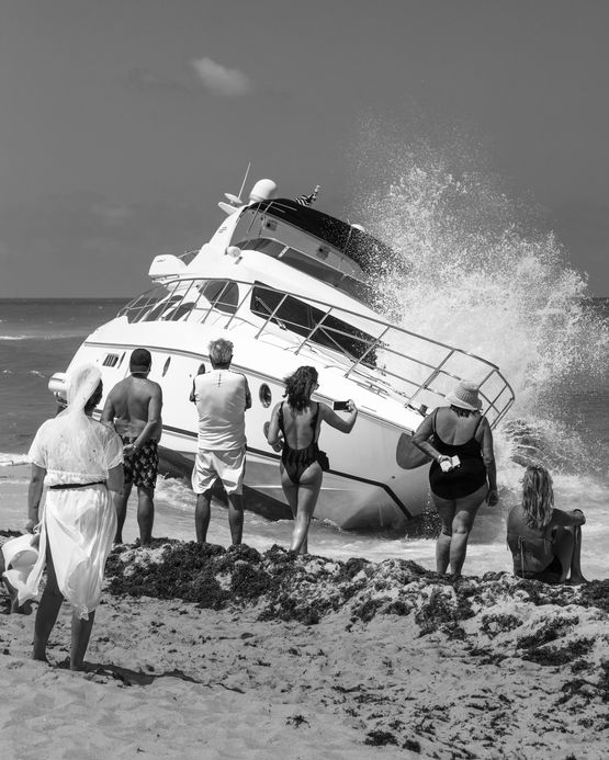 Beached Boat by Anastasia Samoylova contemporary artwork Photography