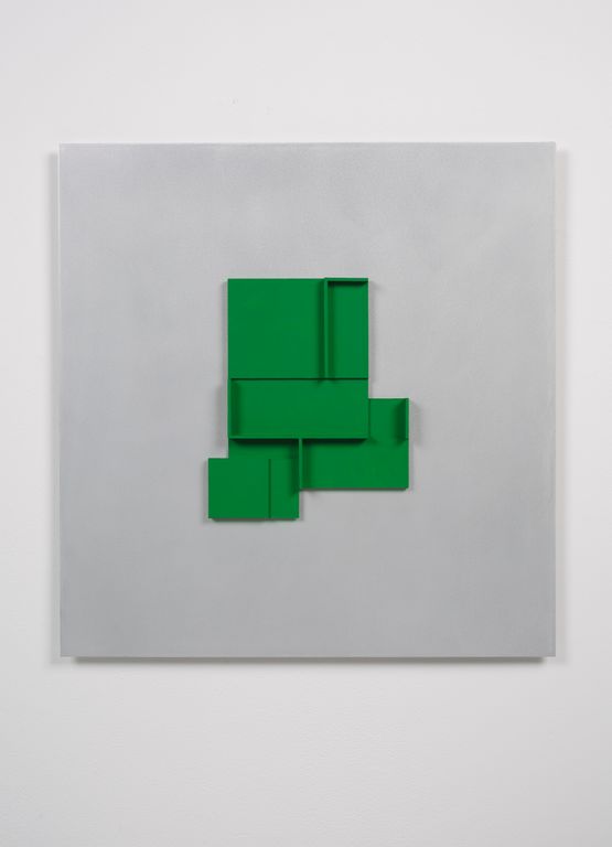 Green Maquette by Toby Paterson contemporary artwork Sculpture