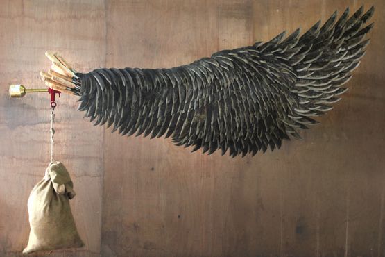 Left Wing Project Belok Kiri Jalan Terus Wing C by Alfredo  Isabel Aquilizan contemporary artwork Installation