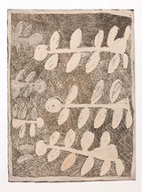 Untitled by Nyapanyapa Yunupiu contemporary artwork works on paper