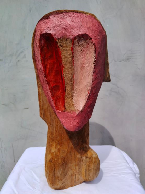 Earthly Forms Series IV by Alimi Adewale contemporary artwork Painting