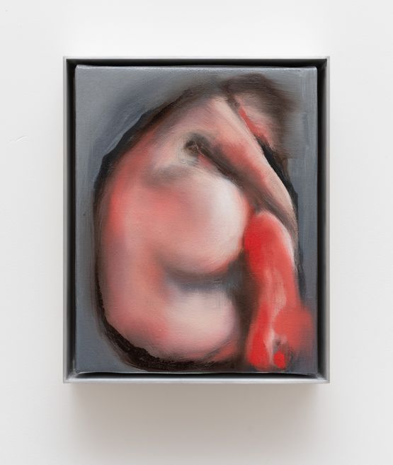 Grey Baby by Amanda Wall contemporary artwork Painting