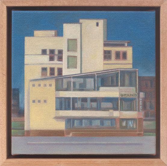 Grand Hotel by Noor Mahnun Anum contemporary artwork Painting