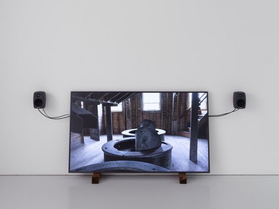 The Lay Shaft Drive is Down by Helen Cammock contemporary artwork Moving Image