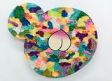 Peace Disheartened and Immortality on Rainbow Camouflage by Yuree Kensaku contemporary artwork mixed media