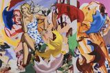 Ballerinas by New Pastoral contemporary artwork drawing painting print