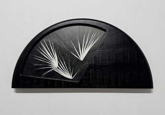 Palm 31 sunrise 31  by Hu Yun contemporary artwork Works on Paper
