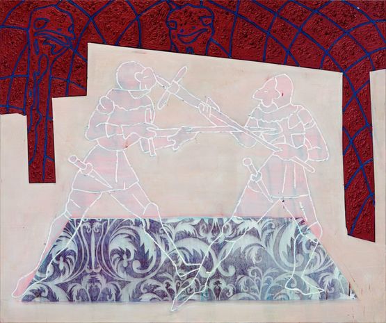 Nicht dabei sein ist alles by Christoph Matthes contemporary artwork Painting
