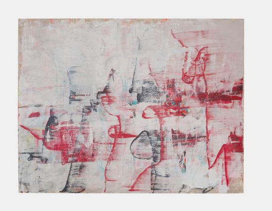 Onder in die vlei het hy haar siektes gekry by Jan-Henri Booyens contemporary artwork Painting