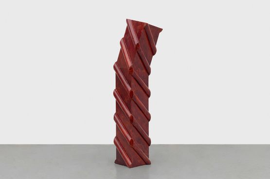 Grande Colonne Deviee by Jean-Luc Moulene contemporary artwork Painting