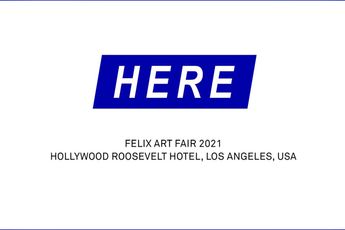 Contemporary art exhibition Felix Art Fair 2021 at Roberts Projects Los Angeles United States