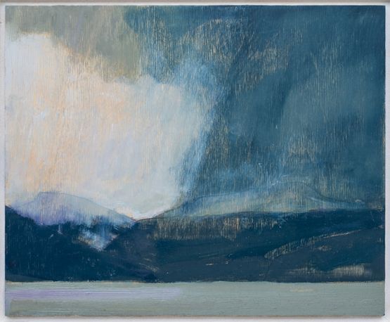 Untitled Shuswap Lake B.C. October 29 by Herald Nix contemporary artwork Painting