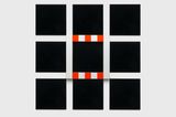 New grids baixo-relevo - DBNR no 22 by Daniel Buren contemporary artwork painting works on paper sculpture