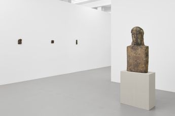 Contemporary art exhibition Hans Josephsohn Hans Josephsohn at Galerie Max Hetzler Goethestrae 23 Berlin Germany