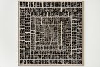 ONE IS NOT BORN by Ghada Amer contemporary artwork Painting