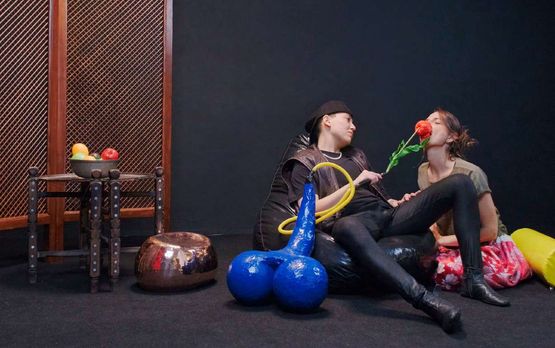 Boo Boo by Iz Oztat contemporary artwork Moving Image