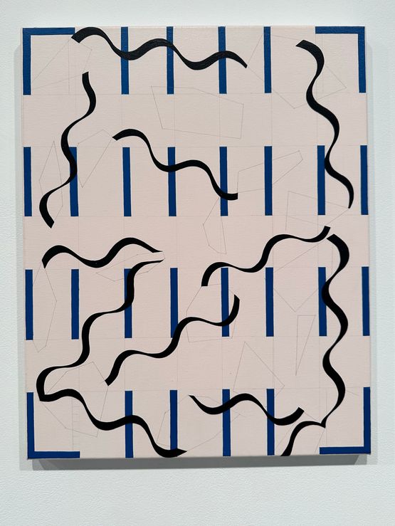 Charvet II by Selina Foote contemporary artwork Painting