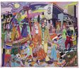 A Perfect Match by Grayson Perry contemporary artwork Textile