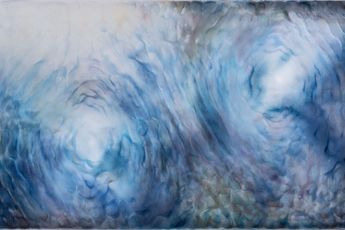 Contemporary art exhibition Oliver Beer Three Nympheas at Almine Rech Shanghai China