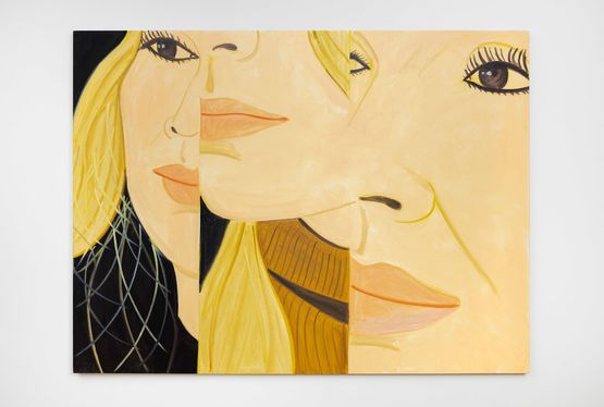Split 9, 2022 by Alex Katz, Oil on linen, 182.9 x 243.8 cm (1) | Ocula