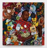 Re-Membering II Facing Mt. Kenya by Wangari Mathenge contemporary artwork painting