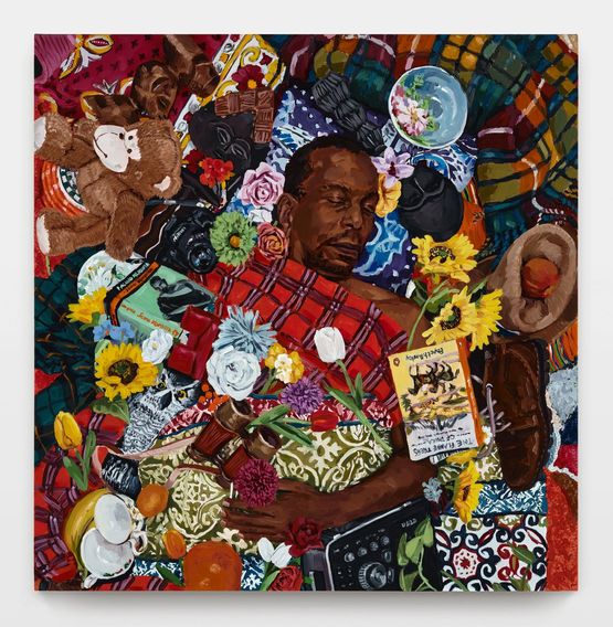 Re-Membering II Facing Mt. Kenya by Wangari Mathenge contemporary artwork Painting