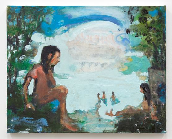Mother  Daughter  Others by Verne Dawson contemporary artwork Painting