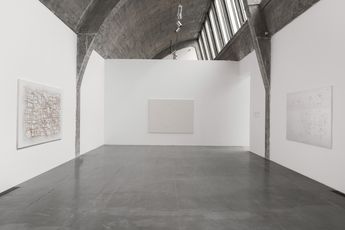 Contemporary art exhibition Hong Hao Border at Pace Gallery Beijing China