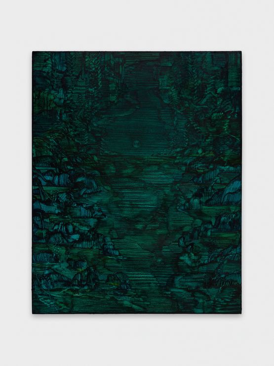 Gengibre-azul by Alexandre Wagner contemporary artwork Painting