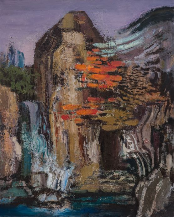 2  Warm Mountain No.2 by Ji Lei contemporary artwork Painting
