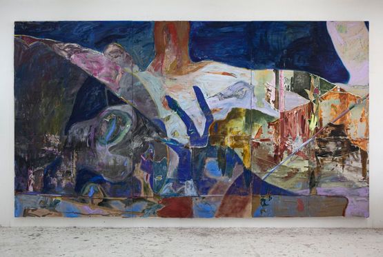 The Hour Newborn by men Ededeen Joshua Hagler contemporary artwork Painting